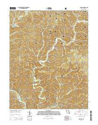 The Sinks Missouri Current topographic map, 1:24000 scale, 7.5 X 7.5 Minute, Year 2015