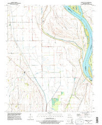 Thebes SW Missouri Historical topographic map, 1:24000 scale, 7.5 X 7.5 Minute, Year 1993