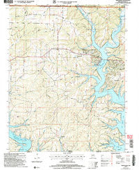 Theodosia Missouri Historical topographic map, 1:24000 scale, 7.5 X 7.5 Minute, Year 2004