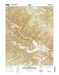 Thomasville Missouri Current topographic map, 1:24000 scale, 7.5 X 7.5 Minute, Year 2015