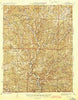Thornfield Missouri Historical topographic map, 1:62500 scale, 15 X 15 Minute, Year 1945