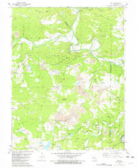 Tiff Missouri Historical topographic map, 1:24000 scale, 7.5 X 7.5 Minute, Year 1981