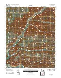 Tiff City Missouri Historical topographic map, 1:24000 scale, 7.5 X 7.5 Minute, Year 2012