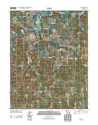 Tiffin Missouri Historical topographic map, 1:24000 scale, 7.5 X 7.5 Minute, Year 2011
