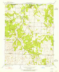 Tiffin Missouri Historical topographic map, 1:24000 scale, 7.5 X 7.5 Minute, Year 1949