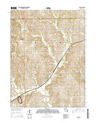 Tina Missouri Current topographic map, 1:24000 scale, 7.5 X 7.5 Minute, Year 2015