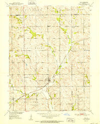 Tina Missouri Historical topographic map, 1:24000 scale, 7.5 X 7.5 Minute, Year 1952