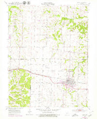 Tipton Missouri Historical topographic map, 1:24000 scale, 7.5 X 7.5 Minute, Year 1952