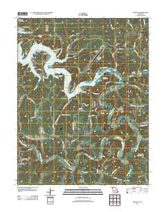 Toronto Missouri Historical topographic map, 1:24000 scale, 7.5 X 7.5 Minute, Year 2011