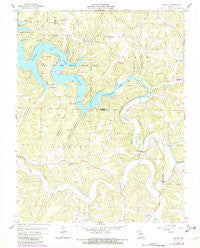 Toronto Missouri Historical topographic map, 1:24000 scale, 7.5 X 7.5 Minute, Year 1959