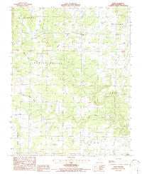 Trask Missouri Historical topographic map, 1:24000 scale, 7.5 X 7.5 Minute, Year 1986