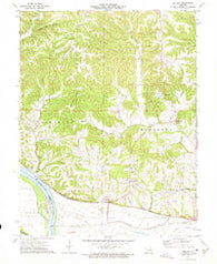 Treloar Missouri Historical topographic map, 1:24000 scale, 7.5 X 7.5 Minute, Year 1973