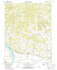 Treloar Missouri Historical topographic map, 1:24000 scale, 7.5 X 7.5 Minute, Year 1973