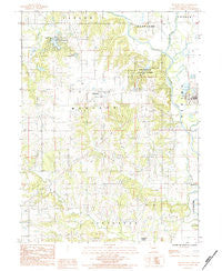 Trenton West Missouri Historical topographic map, 1:24000 scale, 7.5 X 7.5 Minute, Year 1984