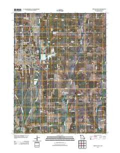 Trenton East Missouri Historical topographic map, 1:24000 scale, 7.5 X 7.5 Minute, Year 2012
