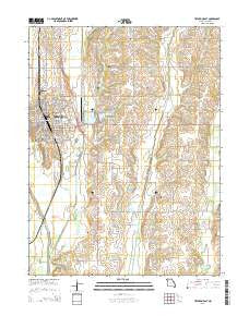 Trenton East Missouri Current topographic map, 1:24000 scale, 7.5 X 7.5 Minute, Year 2014
