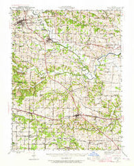 Troy Missouri Historical topographic map, 1:62500 scale, 15 X 15 Minute, Year 1941