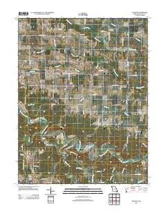 Truxton Missouri Historical topographic map, 1:24000 scale, 7.5 X 7.5 Minute, Year 2012