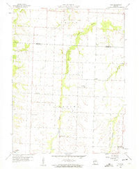 Tulip Missouri Historical topographic map, 1:24000 scale, 7.5 X 7.5 Minute, Year 1958