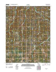 Tunas Missouri Historical topographic map, 1:24000 scale, 7.5 X 7.5 Minute, Year 2011
