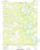 Udall Missouri Historical topographic map, 1:24000 scale, 7.5 X 7.5 Minute, Year 1968
