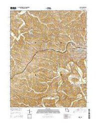 Union Missouri Current topographic map, 1:24000 scale, 7.5 X 7.5 Minute, Year 2015