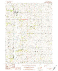 Union Star Missouri Historical topographic map, 1:24000 scale, 7.5 X 7.5 Minute, Year 1983