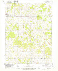 Unionville East Missouri Historical topographic map, 1:24000 scale, 7.5 X 7.5 Minute, Year 1979