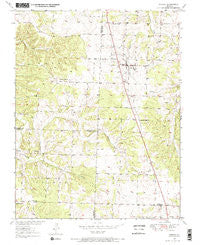 Urbana Missouri Historical topographic map, 1:24000 scale, 7.5 X 7.5 Minute, Year 1950