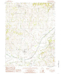 Utica West Missouri Historical topographic map, 1:24000 scale, 7.5 X 7.5 Minute, Year 1984