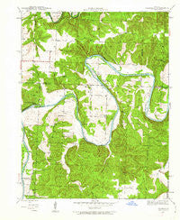 Valhalla Missouri Historical topographic map, 1:24000 scale, 7.5 X 7.5 Minute, Year 1941