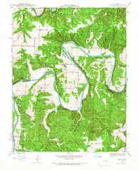 Valhalla Missouri Historical topographic map, 1:24000 scale, 7.5 X 7.5 Minute, Year 1941