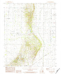 Valley Ridge Missouri Historical topographic map, 1:24000 scale, 7.5 X 7.5 Minute, Year 1984