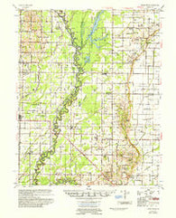 Valley Ridge Missouri Historical topographic map, 1:62500 scale, 15 X 15 Minute, Year 1956