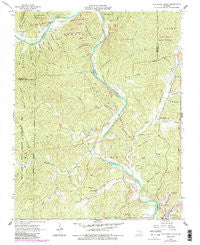 Van Buren North Missouri Historical topographic map, 1:24000 scale, 7.5 X 7.5 Minute, Year 1965