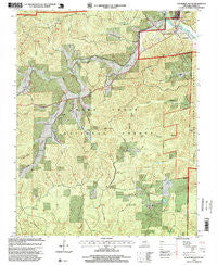 Van Buren South Missouri Historical topographic map, 1:24000 scale, 7.5 X 7.5 Minute, Year 1997