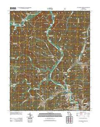 Van Buren North Missouri Historical topographic map, 1:24000 scale, 7.5 X 7.5 Minute, Year 2011