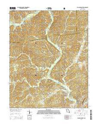 Van Buren North Missouri Current topographic map, 1:24000 scale, 7.5 X 7.5 Minute, Year 2015