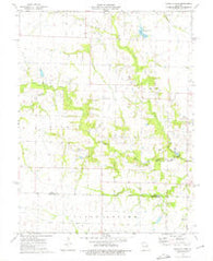 Vandalia Lake Missouri Historical topographic map, 1:24000 scale, 7.5 X 7.5 Minute, Year 1973