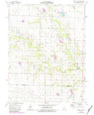 Vandalia Lake Missouri Historical topographic map, 1:24000 scale, 7.5 X 7.5 Minute, Year 1973