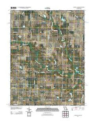 Vandalia Lake Missouri Historical topographic map, 1:24000 scale, 7.5 X 7.5 Minute, Year 2012
