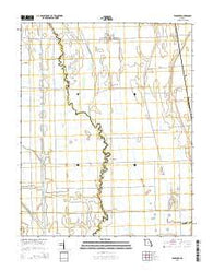 Vanduser Missouri Current topographic map, 1:24000 scale, 7.5 X 7.5 Minute, Year 2015