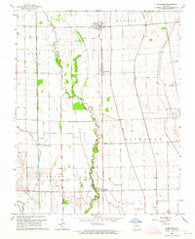 Vanduser Missouri Historical topographic map, 1:24000 scale, 7.5 X 7.5 Minute, Year 1963