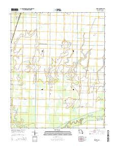 Vastus Missouri Current topographic map, 1:24000 scale, 7.5 X 7.5 Minute, Year 2015