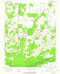 Vastus Missouri Historical topographic map, 1:24000 scale, 7.5 X 7.5 Minute, Year 1964