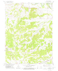 Vera Missouri Historical topographic map, 1:24000 scale, 7.5 X 7.5 Minute, Year 1978