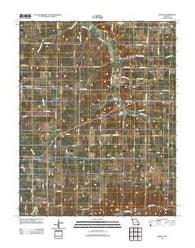 Verona Missouri Historical topographic map, 1:24000 scale, 7.5 X 7.5 Minute, Year 2012