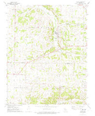 Verona Missouri Historical topographic map, 1:24000 scale, 7.5 X 7.5 Minute, Year 1972