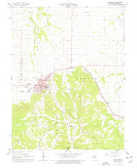 Versailles Missouri Historical topographic map, 1:24000 scale, 7.5 X 7.5 Minute, Year 1961