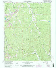 Viburnum East Missouri Historical topographic map, 1:24000 scale, 7.5 X 7.5 Minute, Year 1967